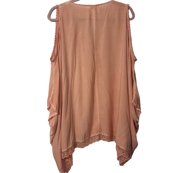 UmGee cold shoulder criss cross oversize dolman top size L - Picture 6 of 8